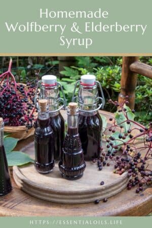 wolfberry syrup recipe - a perfect ningxia berry syrup alternative
